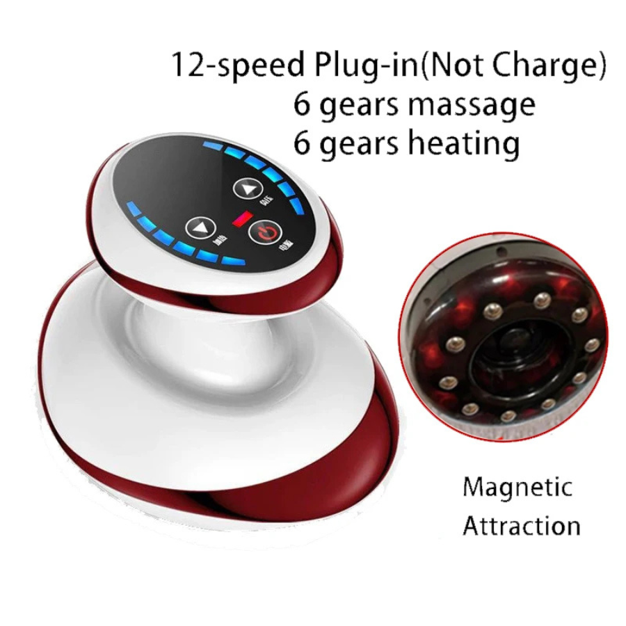 Home Electric Gua Sha Scraping and Vacuum Cupping Body Massager