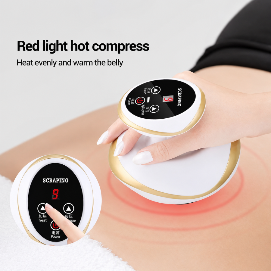 Home Electric Gua Sha Scraping and Vacuum Cupping Body Massager