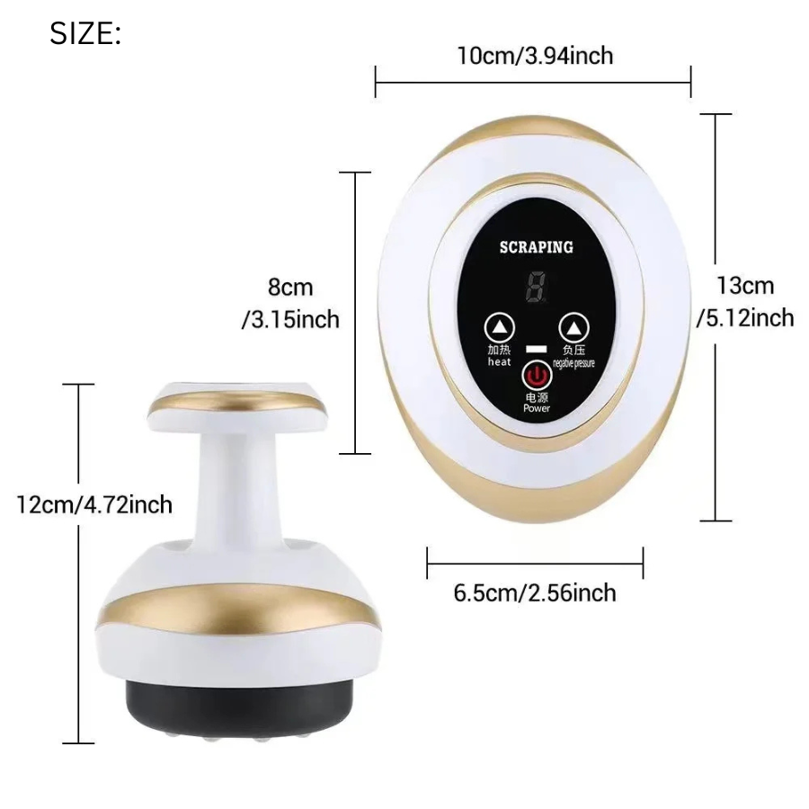 Home Electric Gua Sha Scraping and Vacuum Cupping Body Massager