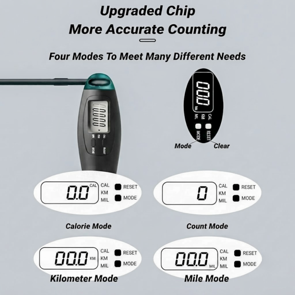 Digital Counting Jump Rope