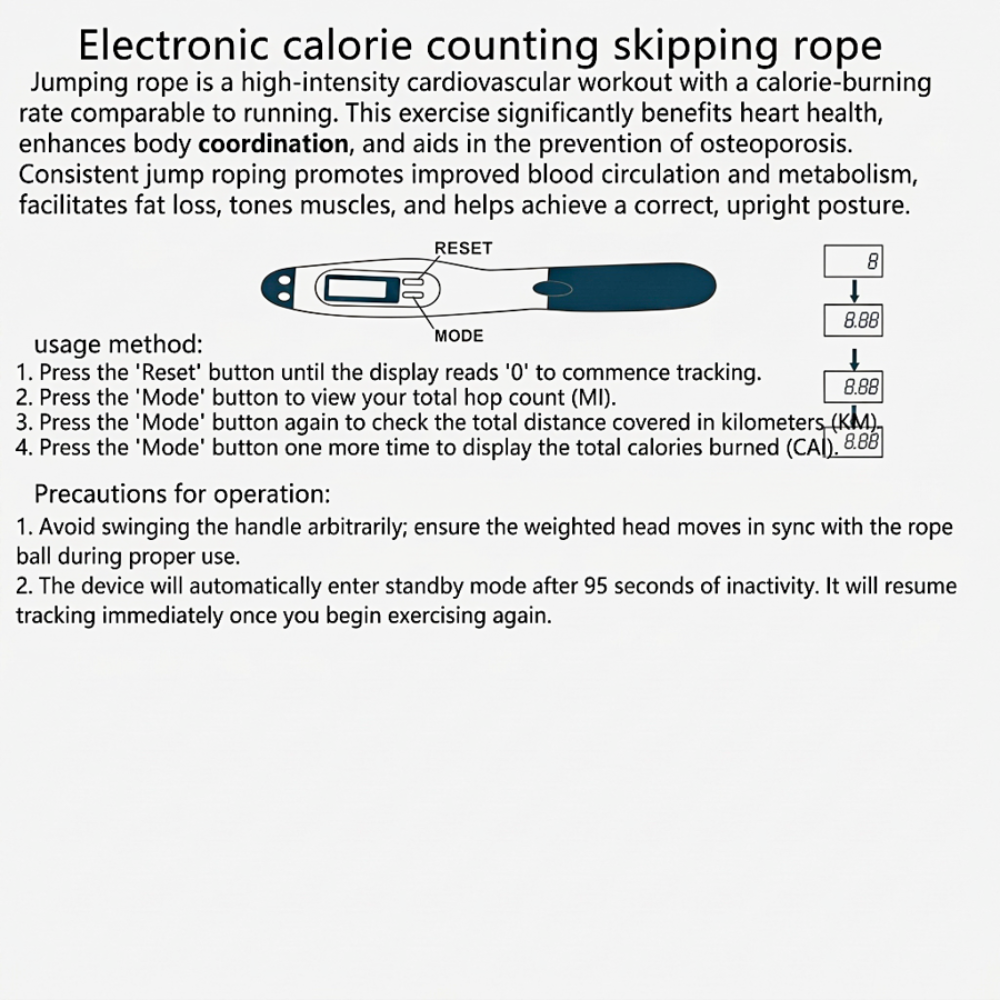 Digital Counting Jump Rope