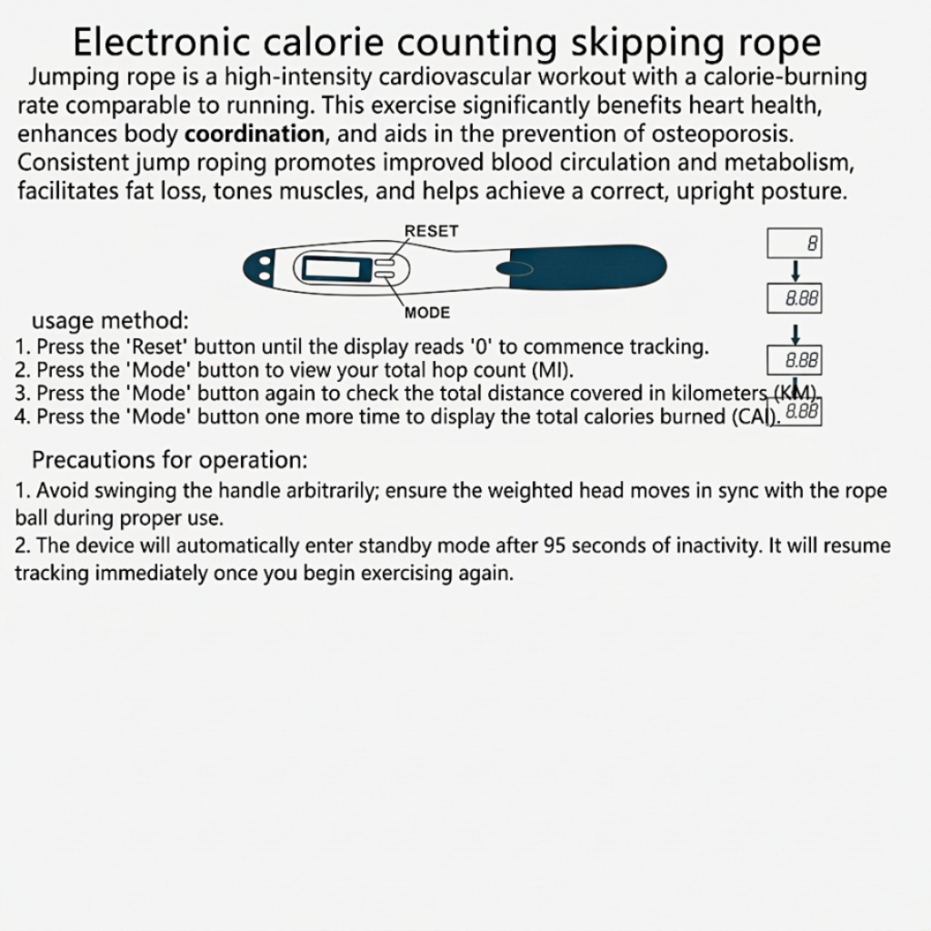 Digital Counting Jump Rope