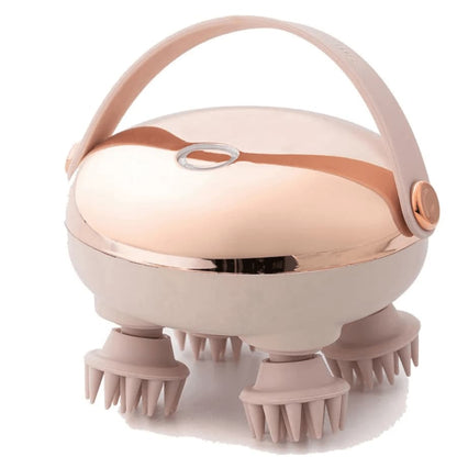 Electric Scalp & Head Massager – Rechargeable Stress Relief Massage Brush