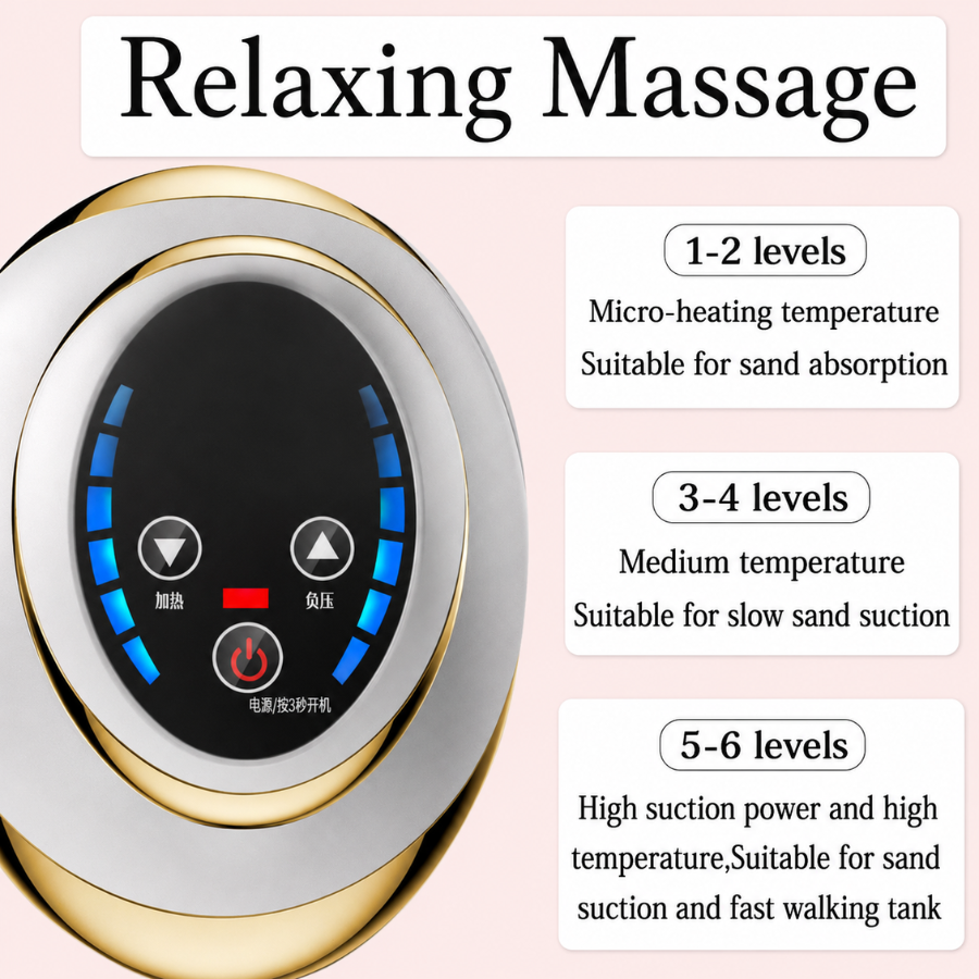 Home Electric Gua Sha Scraping and Vacuum Cupping Body Massager